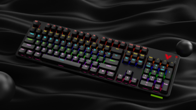 Bàn phím cơ gaming có dây Rapoo V500 Pro V2 Black (Red switch)