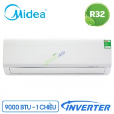 Điều hòa Midea 9000BTU inverter 1 chiều MSAB-10CRDN8