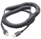 Dây cáp Zebra CBA-U21-S07ZBR xoăn lò xo 5m - Cáp USB cho máy Symbol Zebra Motorola LS2208, DS2208, DS4308, DS9208, DS9308 ...