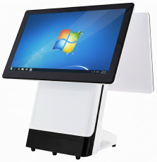 Máy POS bán hàng tính tiền Hiso HS-7030D (AMD Ryzen3 2000 Series, 2 màn hình 15.6