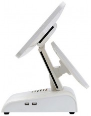 Máy POS HS-6750D Core i7 – 2 Màn Hình 15.6'' Cảm Ứng Đa Điểm, Windows 10