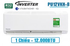 Điều hòa Panasonic 1 chiều 12.000BTU inverter PU12VKH-8